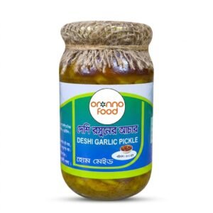Oronno Food Homemade Deshi Garlic Pickle 400gm